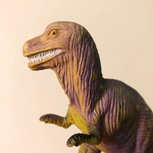 Vintage Larami Tyrannosaurus Rex Dinosaur Figure Toy - Picture 4 of 16